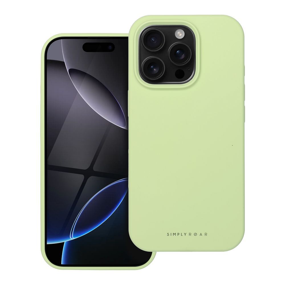 ROAR CLOUD SKIN -suojakuori iPhone 16 Pro vaaleanvihreä