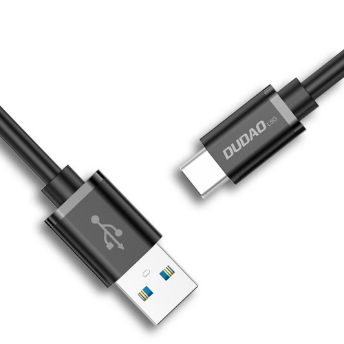 Dudao USB-kaapeli – USB Type C Super Fast Charge 1 m musta (L5G-Black)