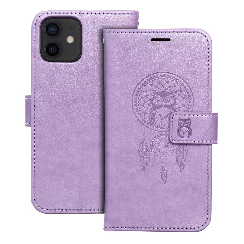MEZZO Kirjasuojakuori iPhone 12 / 12 Pro:lle dreamcatcher violetti