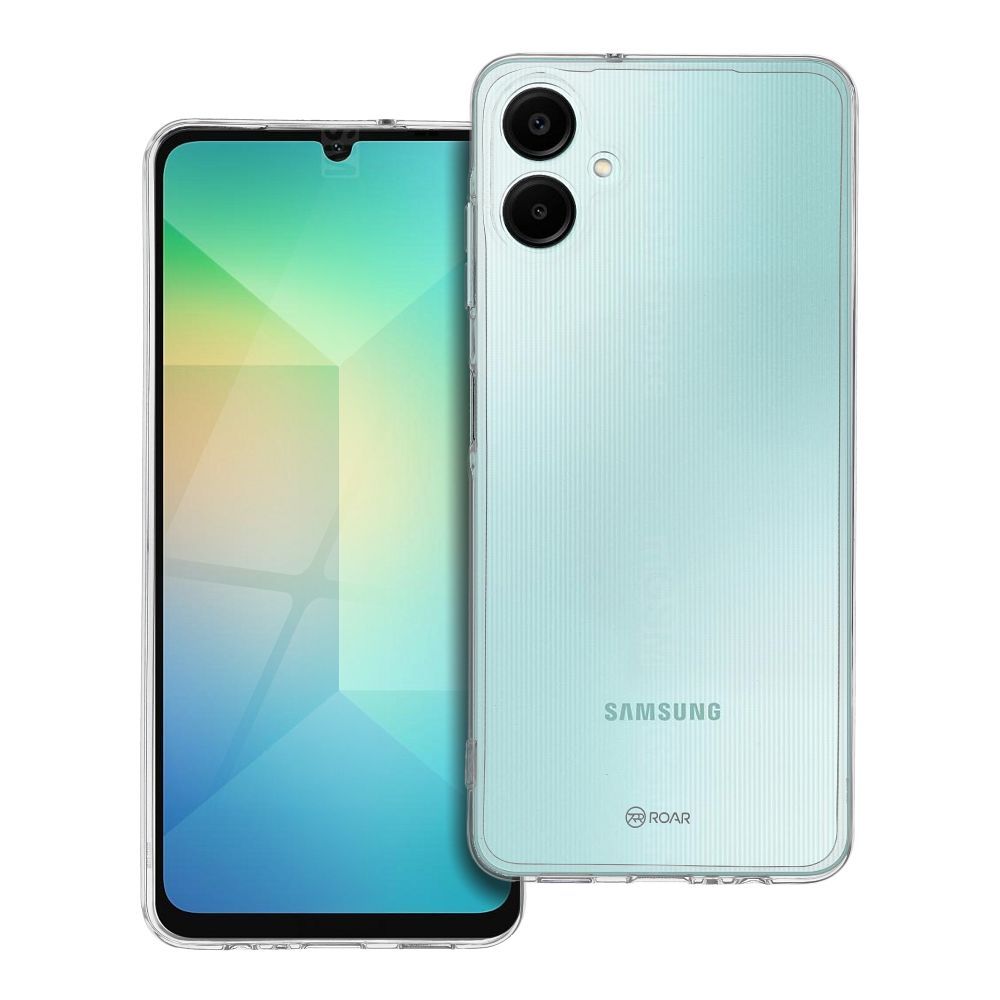 ROAR JELLY suojakuori Samsung A06 - läpinäkyvä