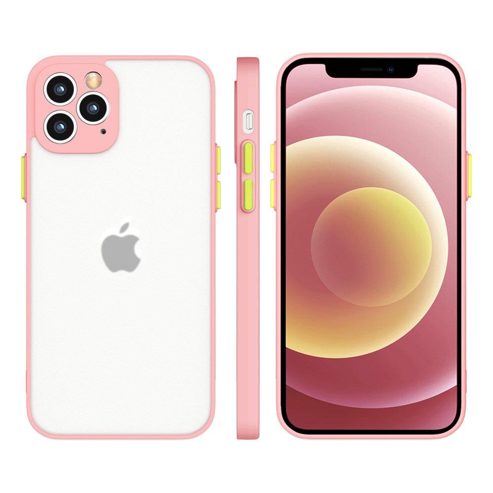 Milky Case silikoni joustava läpikuultava kotelo Samsung Galaxy A72 4G vaaleanpunainen vaaleanpunainen