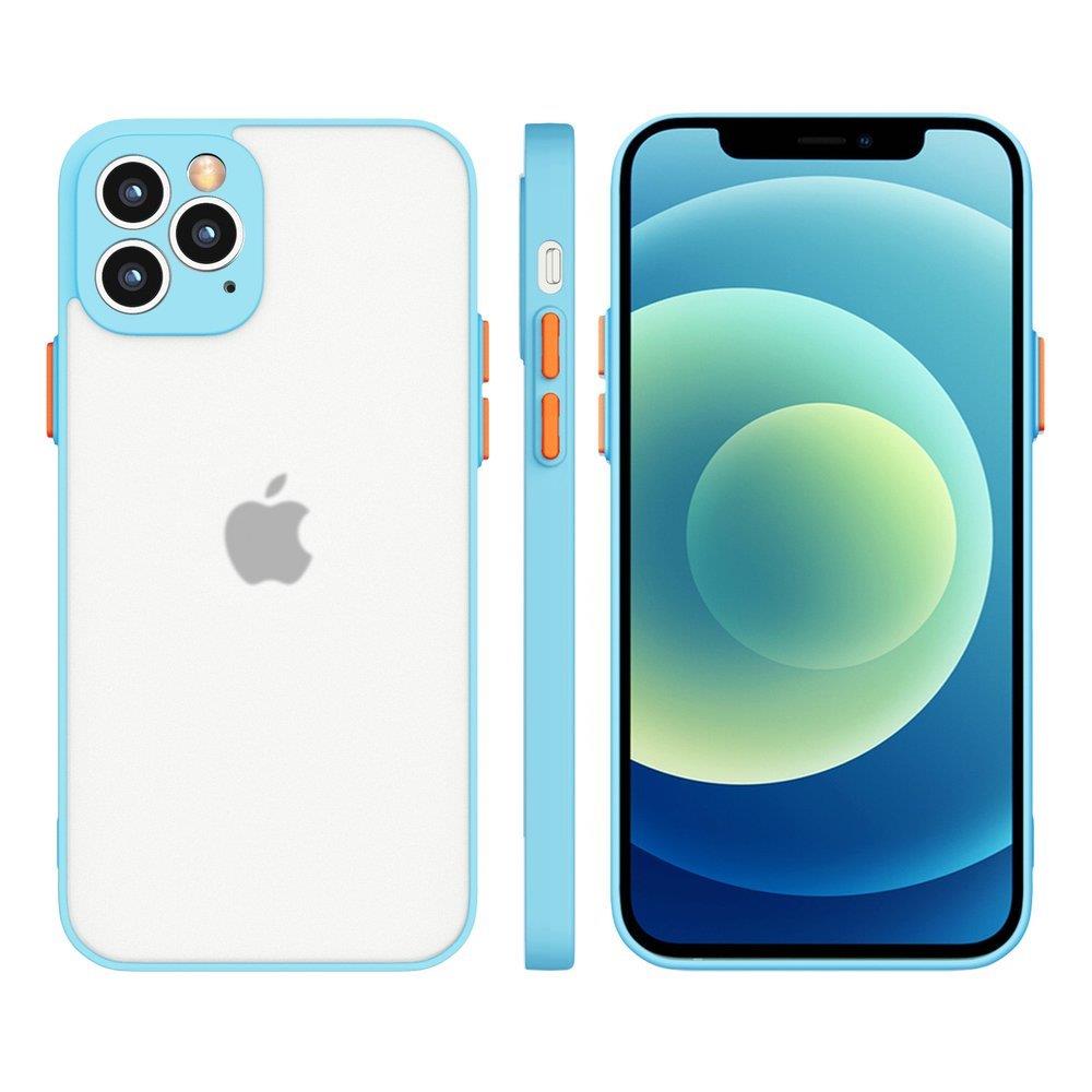Milky Case silikoni joustava läpikuultava kotelo Samsung Galaxy A22 4G sininen