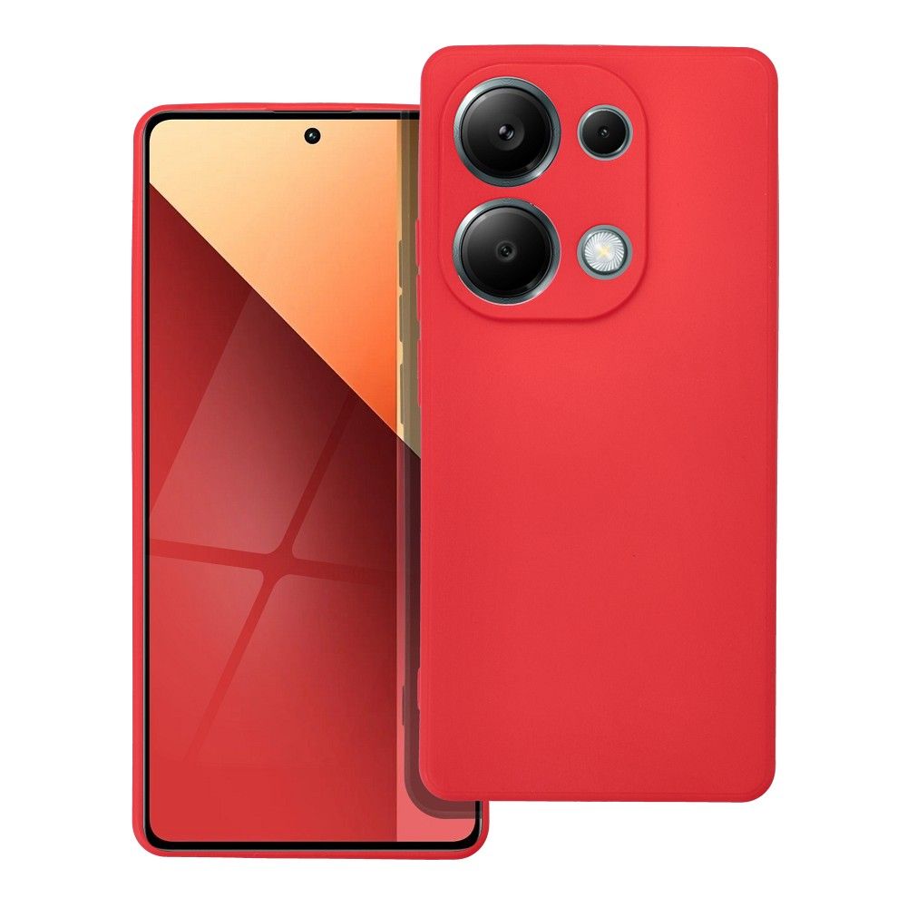 Pehmeä suojakuori Xiaomi Redmi Note 13 Pro 4G punainen