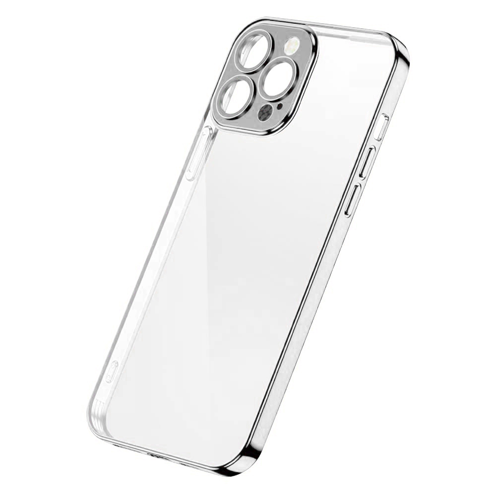 Joyroom Chery Mirror Case Cover iPhone 13 Pro Metallic Frame Silver (JR-BP908 hopea)