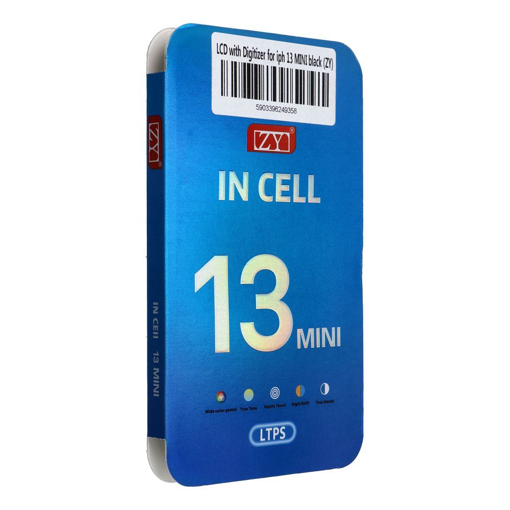 LCD-näyttö iPhone 13 Mini digitoijalla musta (ZY-LTPS)