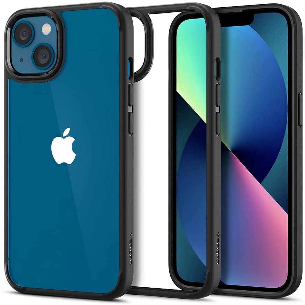 Spigen Ultra Hybrid iPhone 13 kotelo - Matta musta