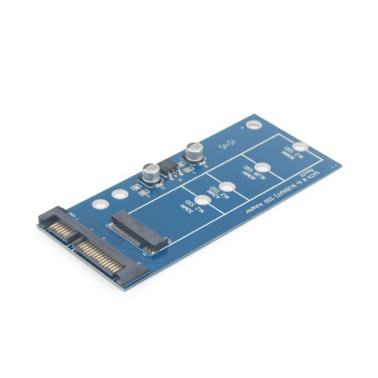 Gembird EE18-M2S3PCB-01 SATA - M.2 SSD -adapteri