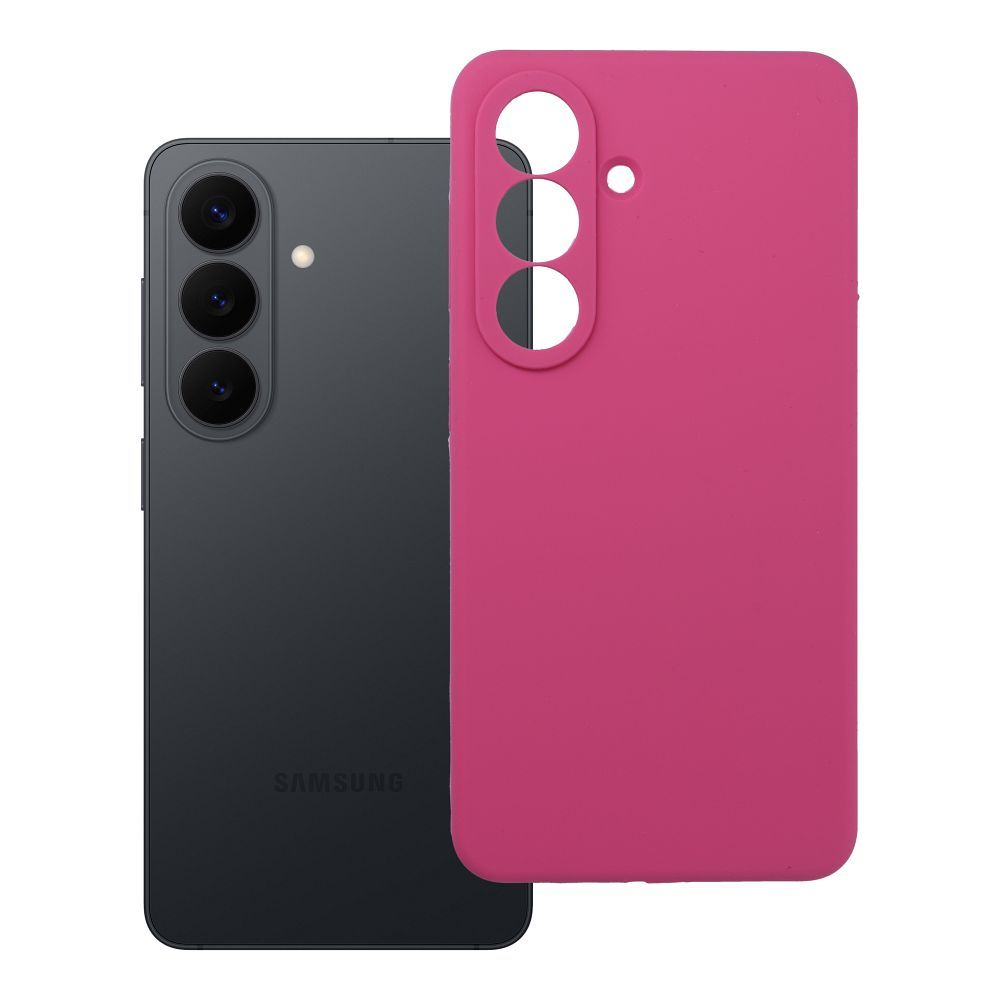 Suojakuori Samsung S26 silikoni 2mm vaaleanpunainen