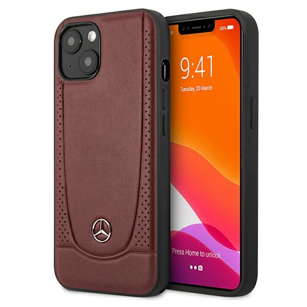 Mercedes Urban Line -kotelo iPhone 13 mini - punainen