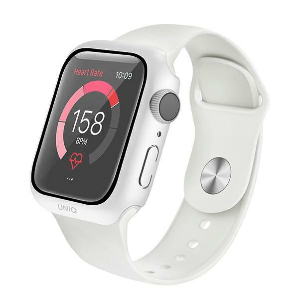 Uniq Nautic kotelo Apple Watch 4/5/6/SE 44mm - valkoinen