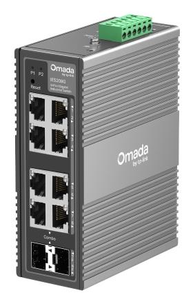 Kytkin TP-Link Omada IES208G L2