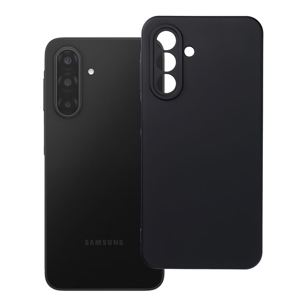 Silikoninen suojakuori Samsung A17 musta