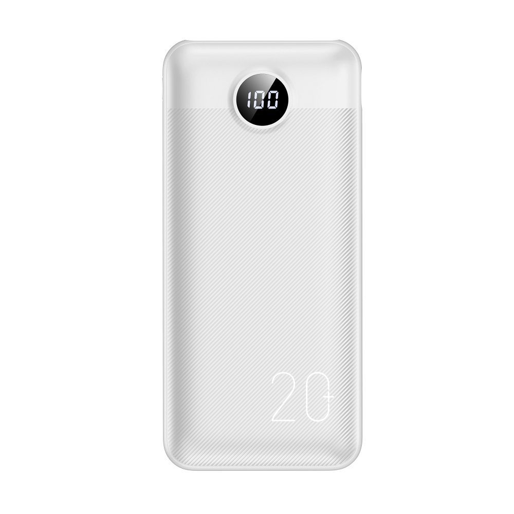 Ulkoinen akku Veger L20S (VP2039PD / W2039PD) PD QC3.0 2A 20W 20000 mAh valkoinen