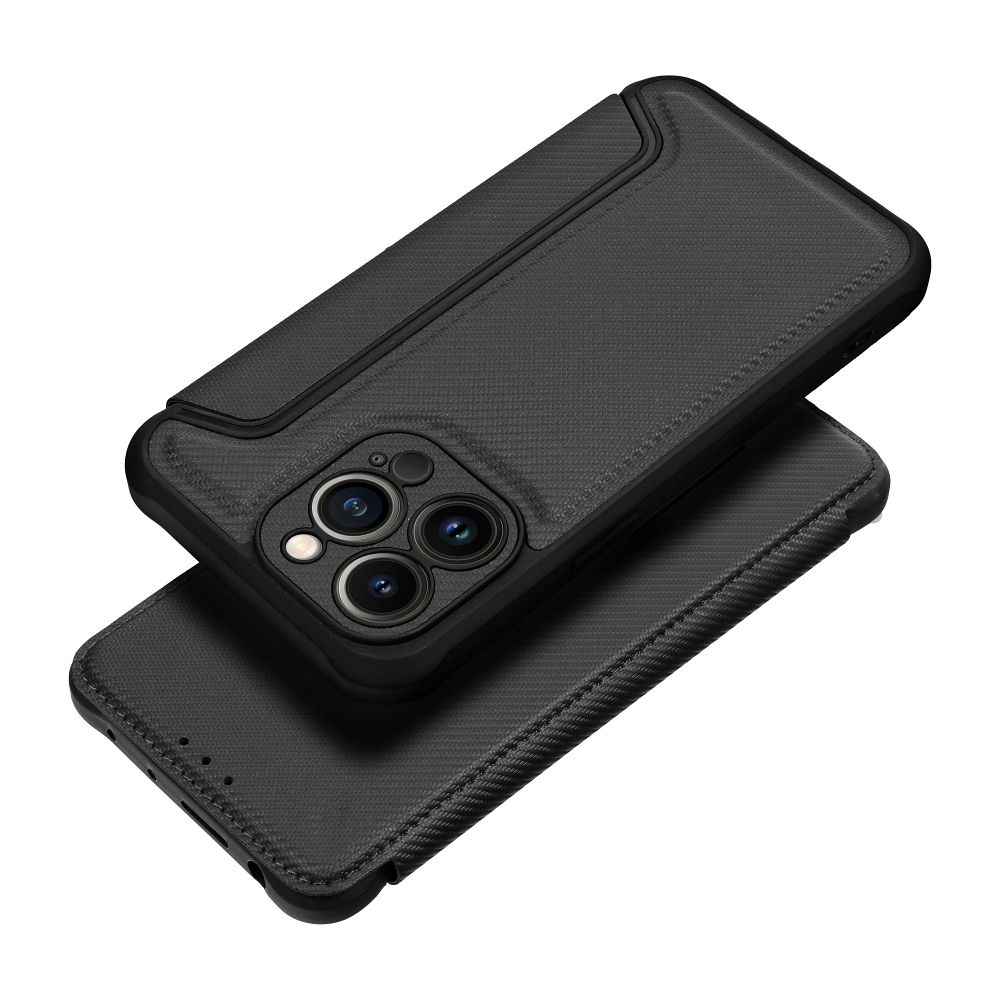 RAZOR Book iPhone 16e (SE 4 2025):lle musta