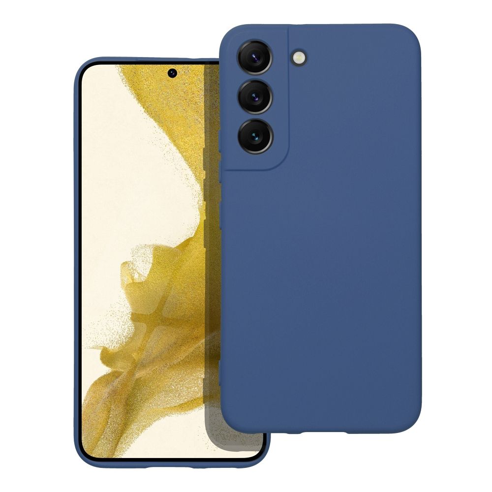 SILIKONINEN suojakuori puhelimelle SAMSUNG S22 sininen