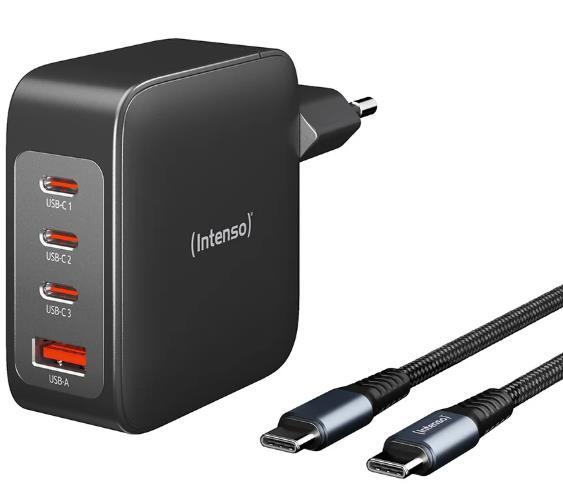 Intenso 7814010 USB-A/USB-C virta-adapteri 140W