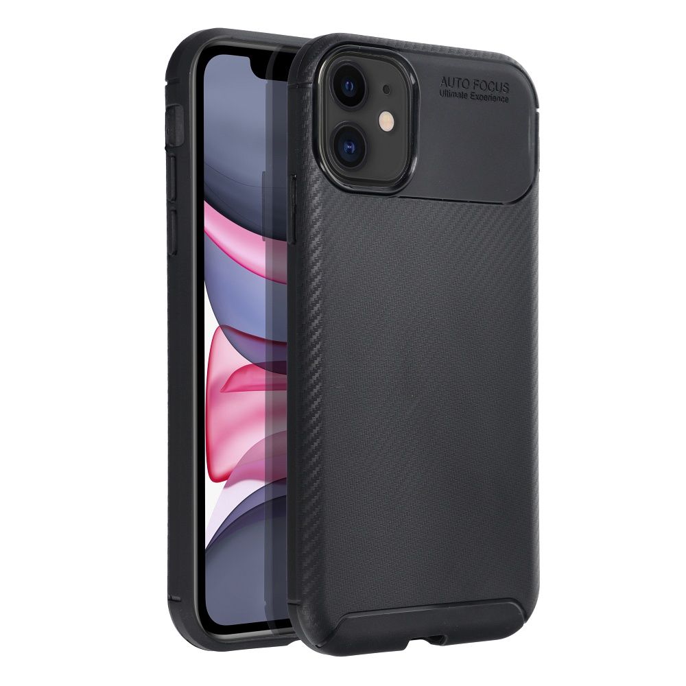 Suojakuori iPhone 11:lle Carbon Premium musta