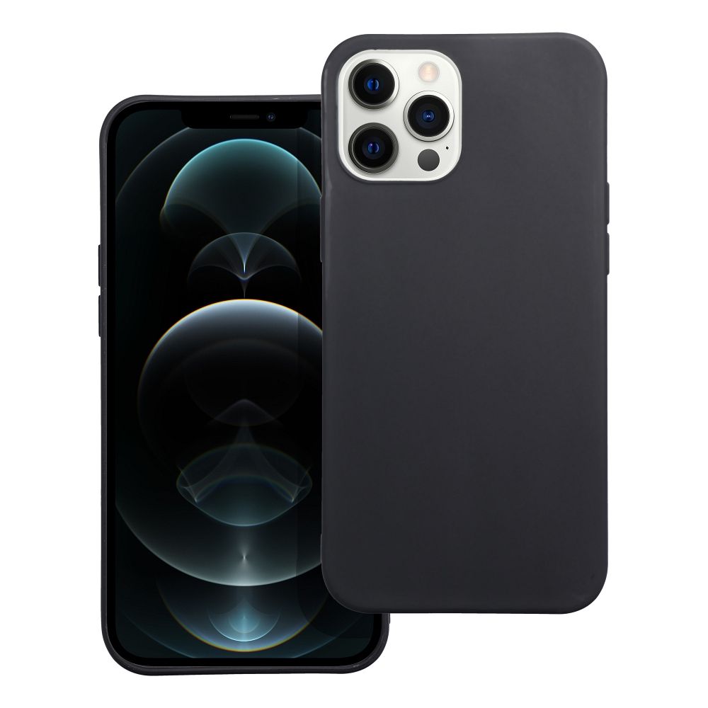 Suojakuori iPhone 12 PRO MAX:lle Matt musta