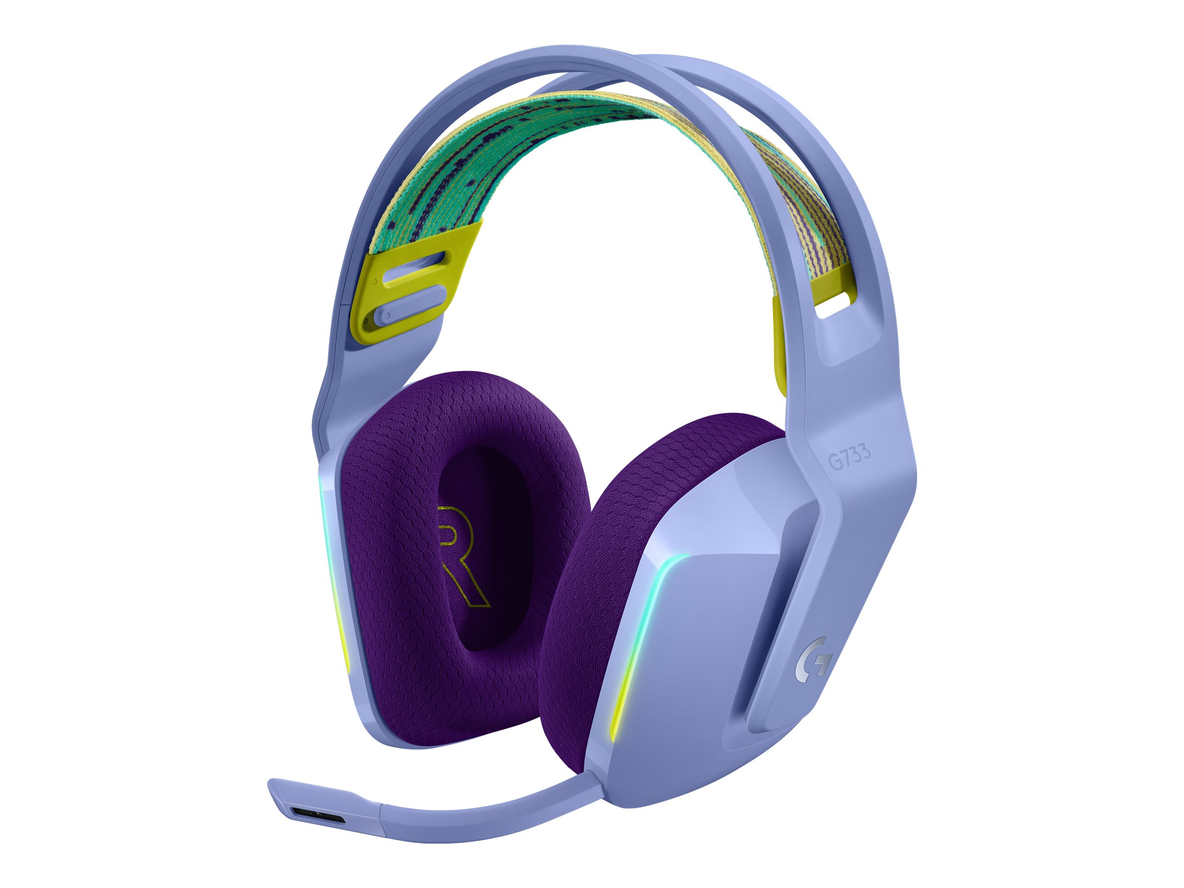 LOGI G733 LightSpeed -kuulokkeet, liila