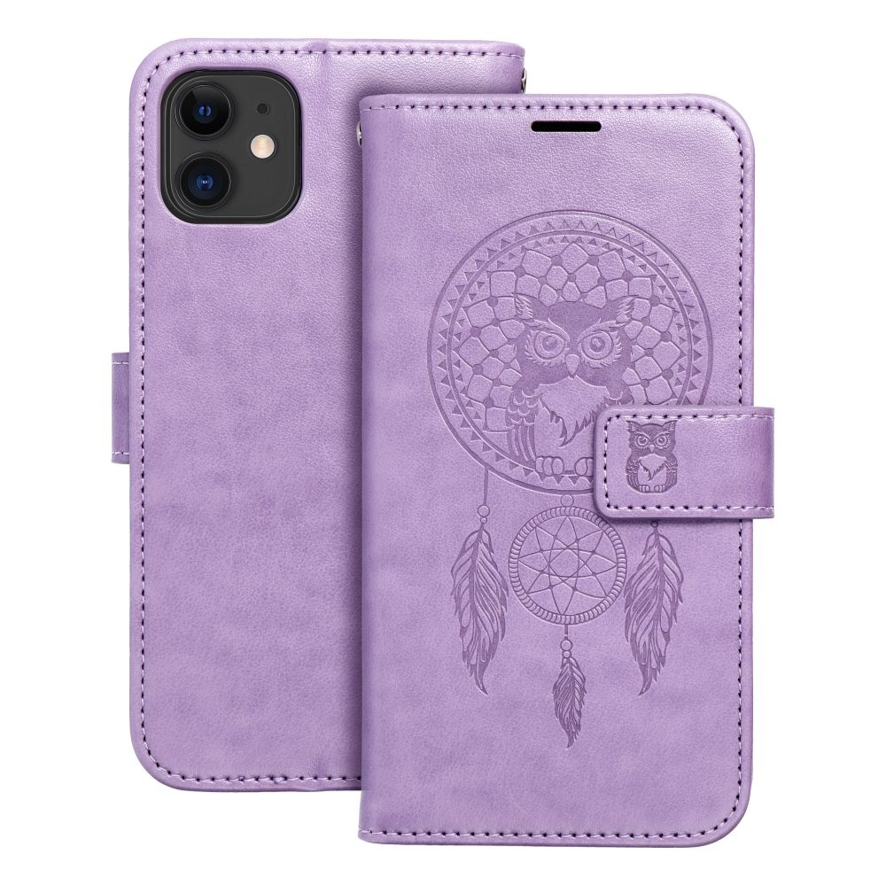 MEZZO Kirjasuojakuori iPhone 11:lle dreamcatcher violetti