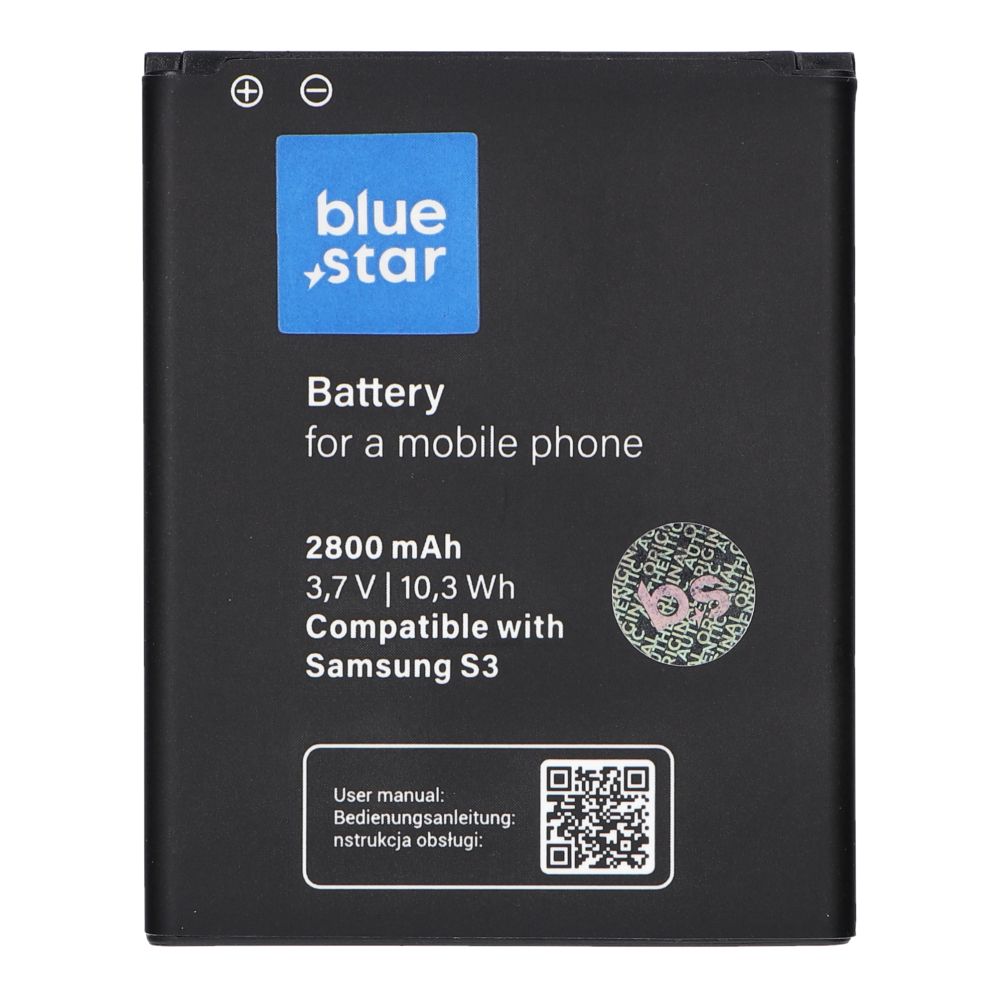 Akku Samsung S3 I9300 2800 mAh Blue Star Premium