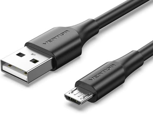 Kaapeli USB2.0–Micro-B/0,25M musta CTIBC VENTION