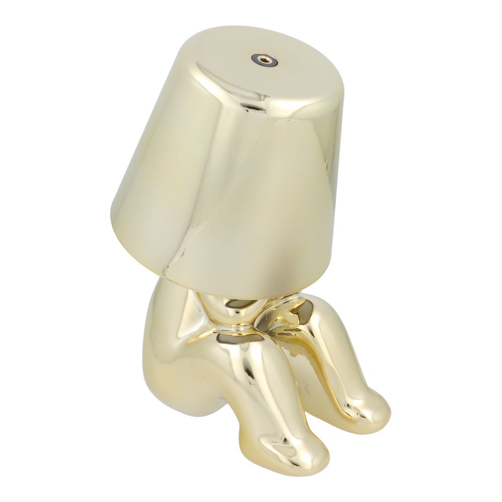 Pöytälamppu yöpöydälle GOLD MAN Art Deco istuva (versio 4) MLTL