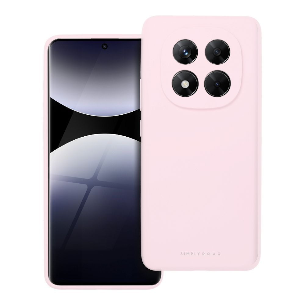 ROAR Suojakuori CLOUD SKIN Xiaomi Redmi Note 14 Pro 5G:lle vaaleanpunainen