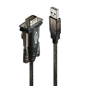 I/O-muunnin USB - sarjaportti 42855 LINDY