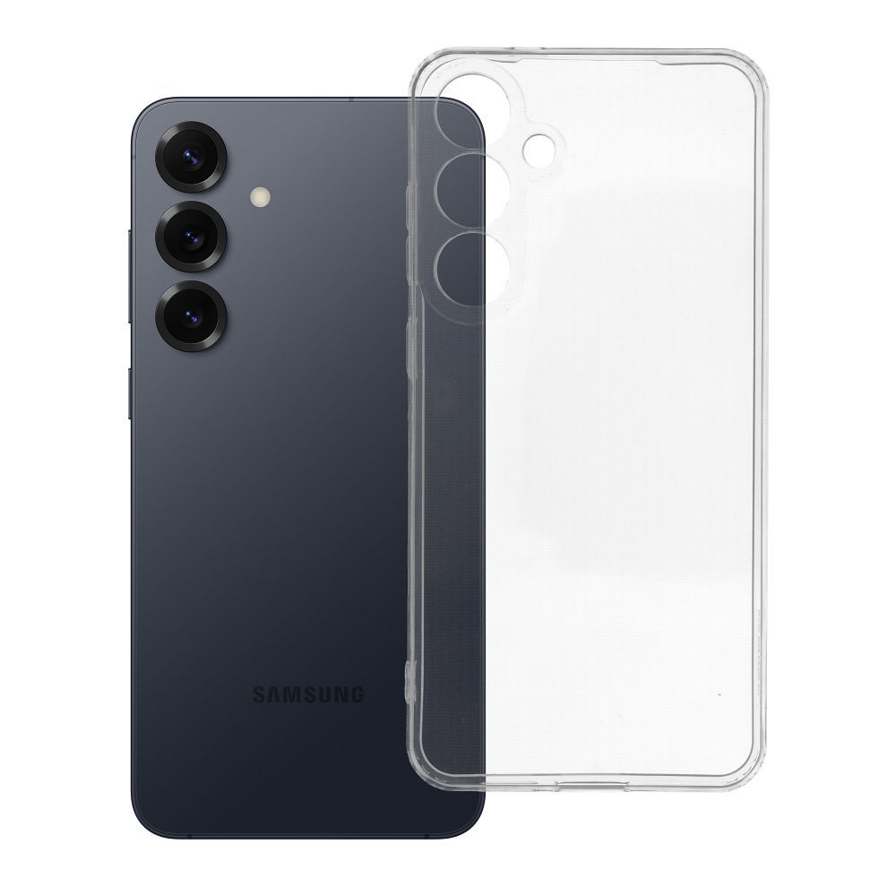 Suojakuori Samsung S25 PLUS:lle Clear Case 1,5 mm läpinäkyvä
