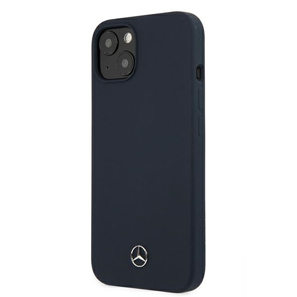 Mercedes Silicone Line kotelo iPhone 13 mini - laivastonsininen