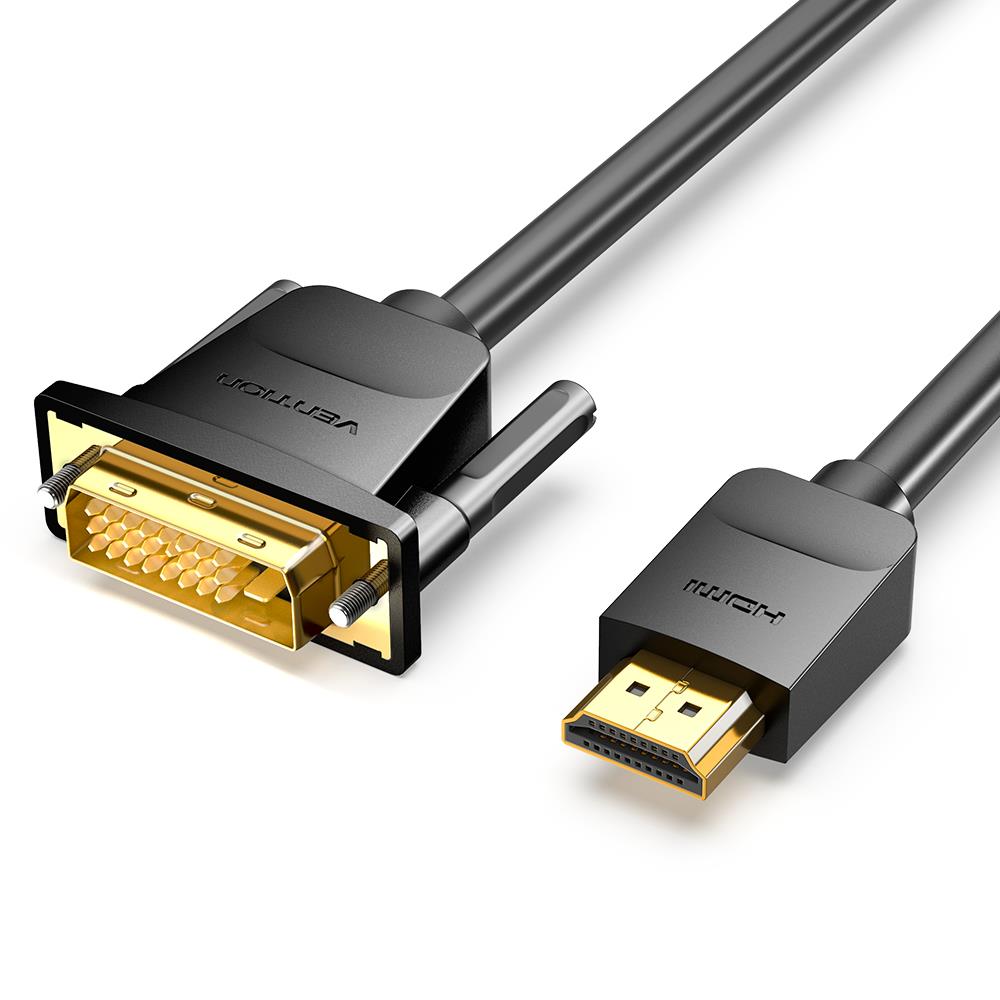 Kaapeli HDMI - DVI 1M/ABFBF VENTION