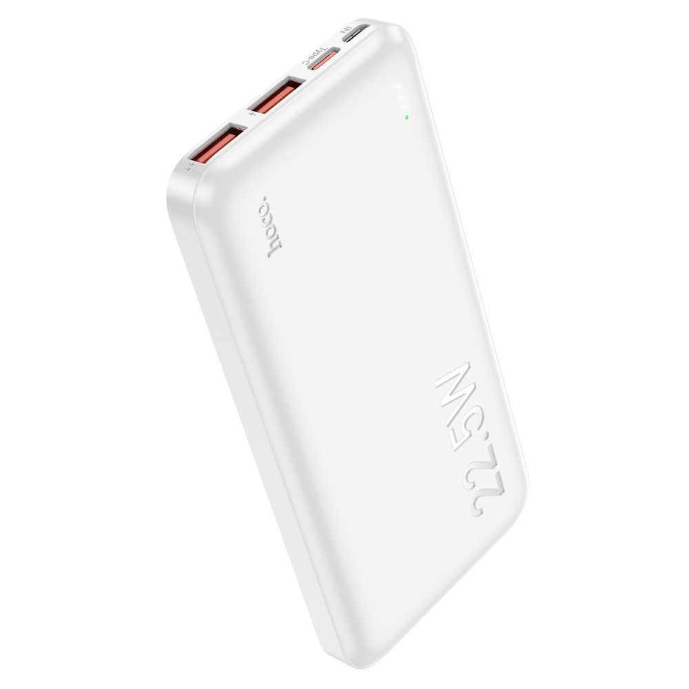Varavirtalähde Hoco 10000 mAh PD QC 3A 22,5W J101 valkoinen