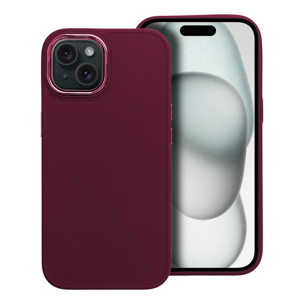 Frame Suojakuori iPhone 15:lle violetti