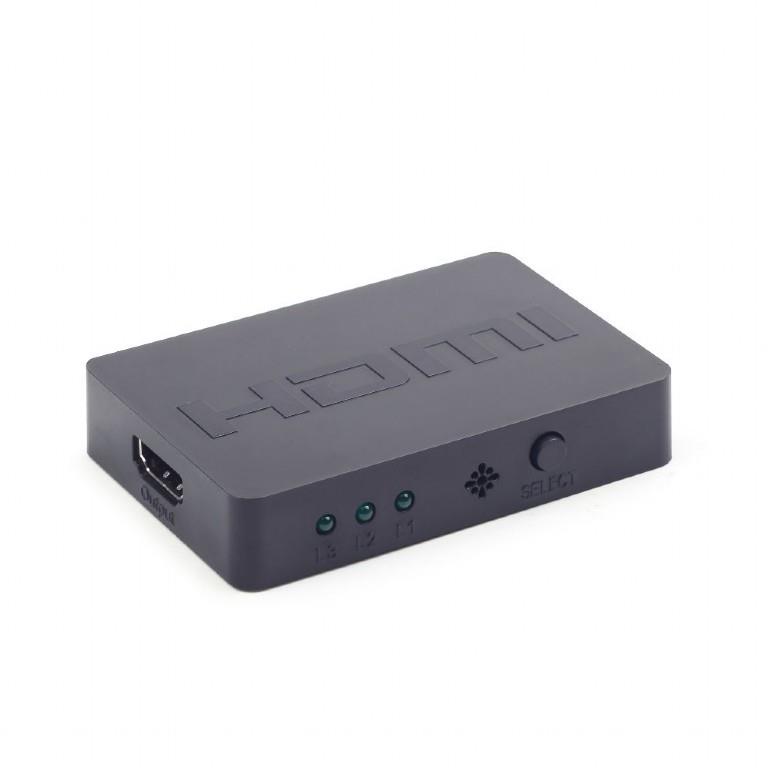 Gembird DSW-HDMI-34 HDMI-kytkin, 3 porttia