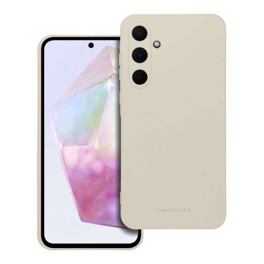 ROAR SPACE suojakuori Samsung A35 5G:lle Aqua White