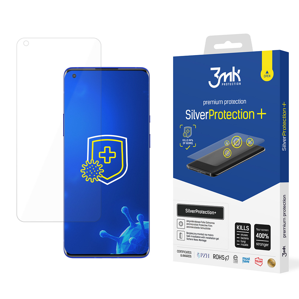 3mk SilverProtection+ -suojakalvo OnePlus 8 Pro 5G -puhelimelle