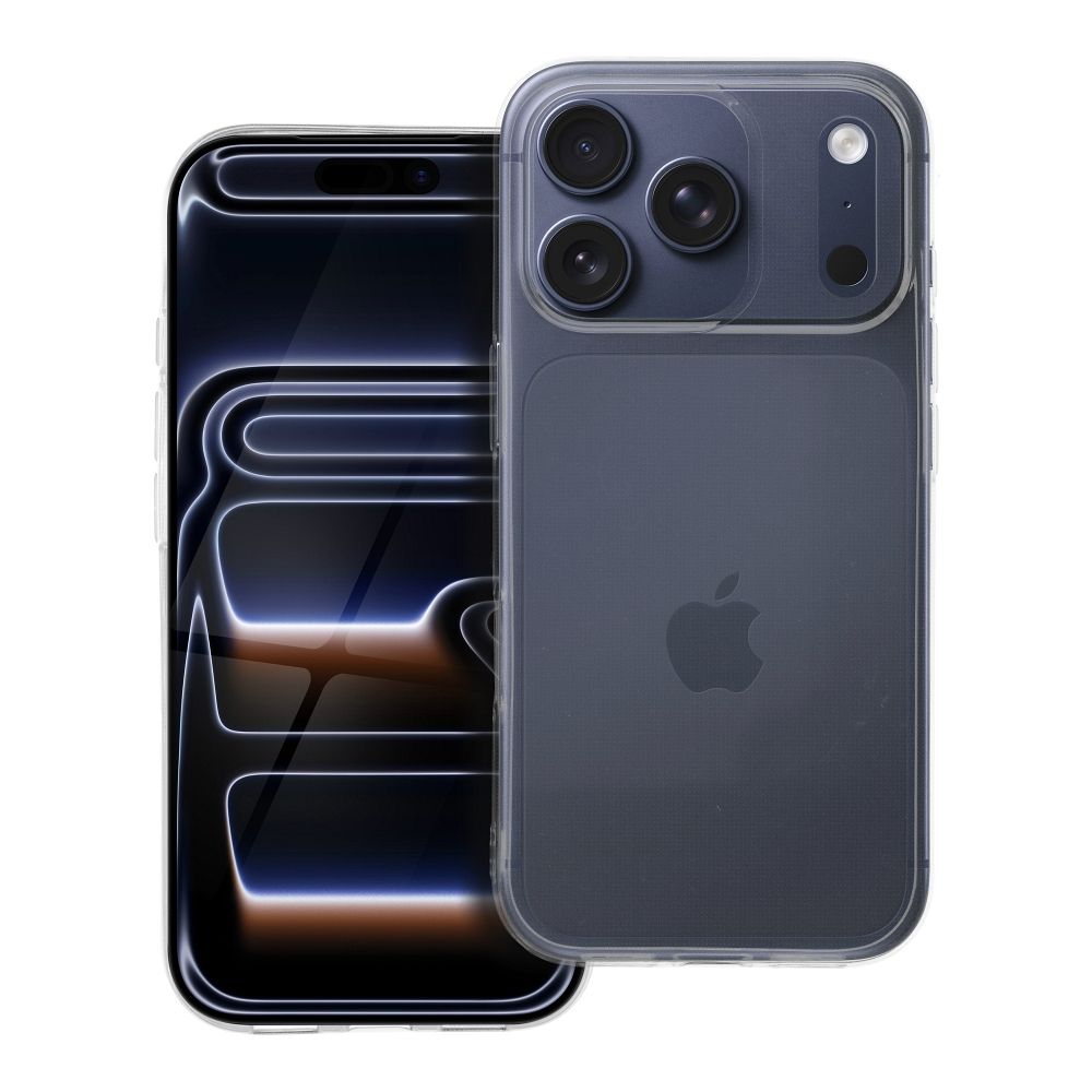 Suojakuori iPhone 17 PRO:lle Clear Case 2 mm läpinäkyvä