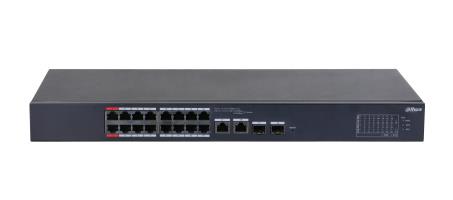 Kytkin Dahua DH-CS4218-16ET-190 L2-tyyppi 16 PoE-porttia 190W CS4218-16ET-190