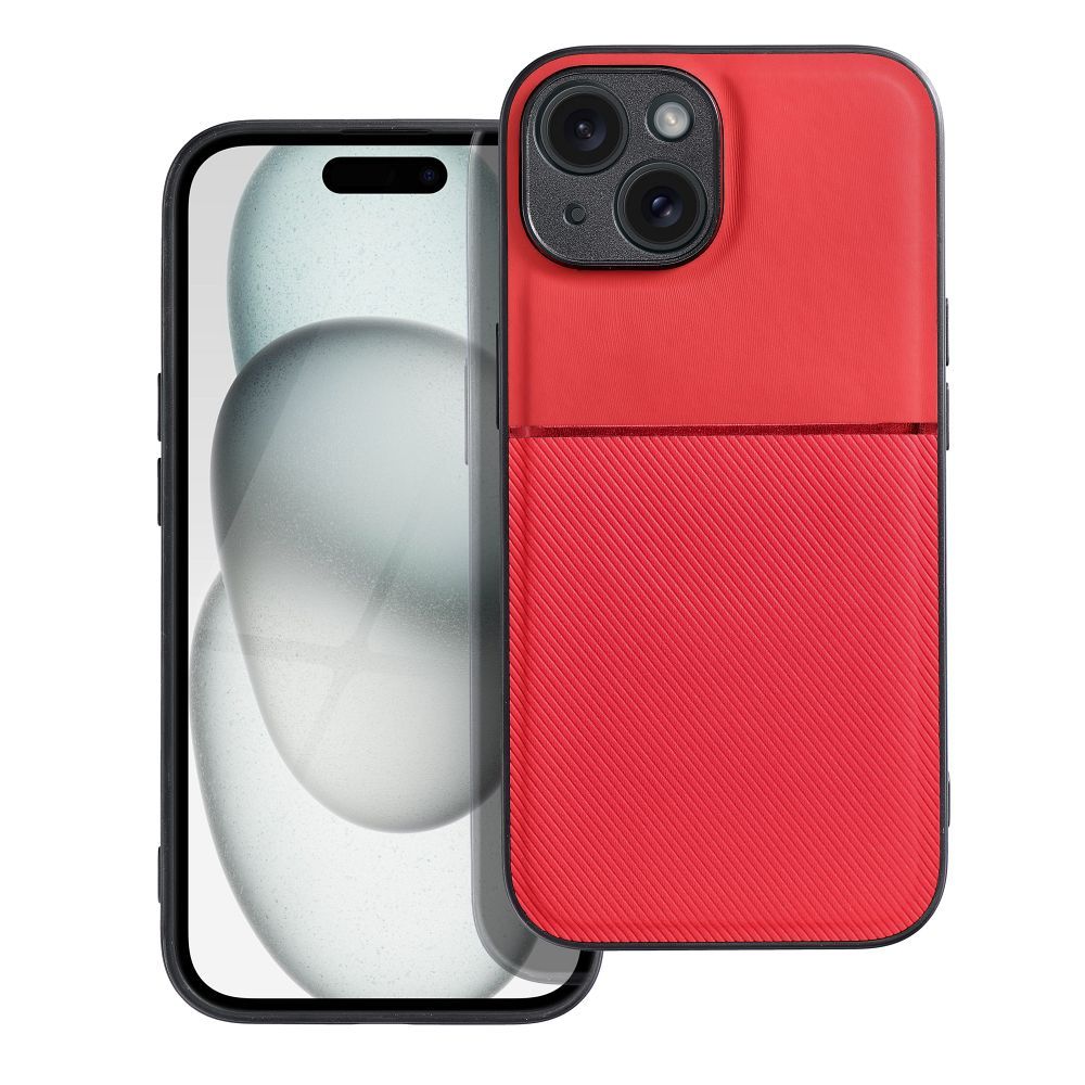 Suojakuori iPhone 15:lle Noble punainen
