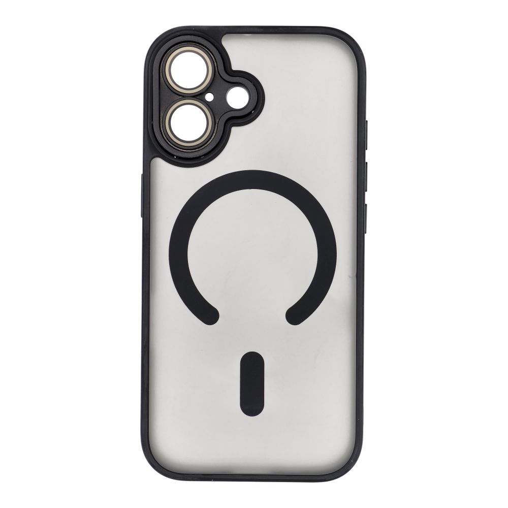 Suojakuori iPhone 17:lle Variete Mag Cover yhteensopiva MagSafen kanssa musta