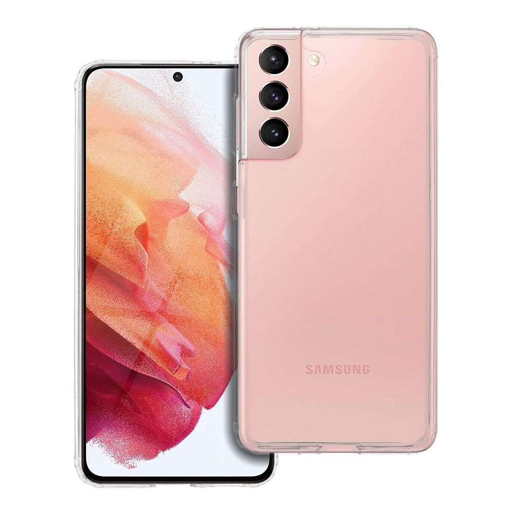 Suojakuori Samsung S21:lle Super Clear Hybrid läpinäkyvä