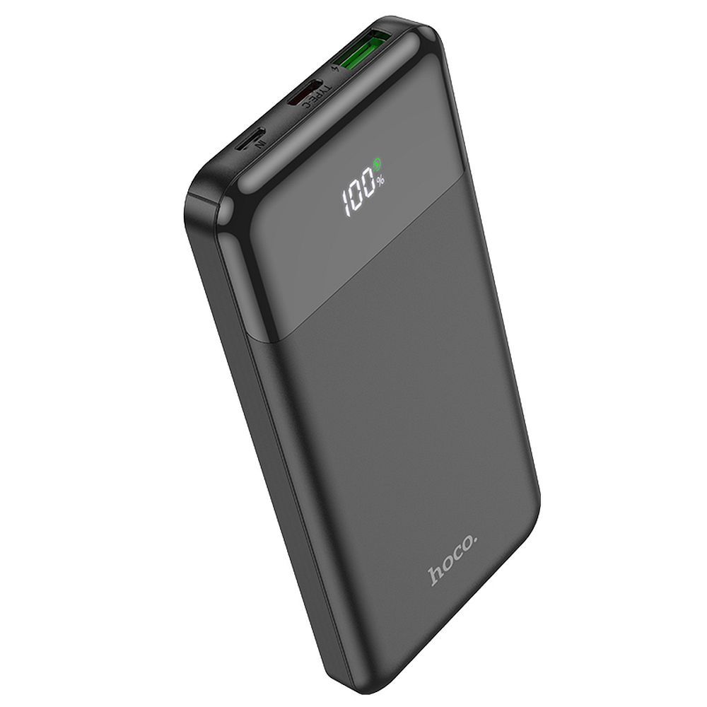 Varavirtalähde (f) Hoco 10000 mAh QC3.0 PD 3A 20W J102 musta