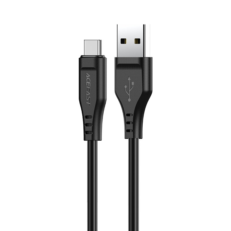 Acefast C3-04 kaapeli USB-A USB-C 1.2m musta