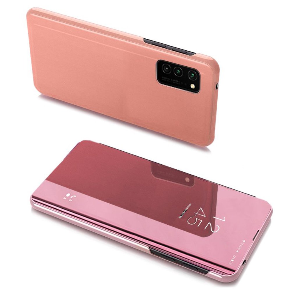 Clear View Kotelo Samsung Galaxy A03s (166.5) vaaleanpunainen