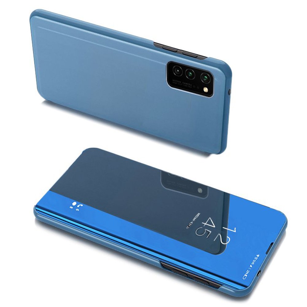 Clear View Case flip cover Samsung Galaxy A03s (166.5) sininen