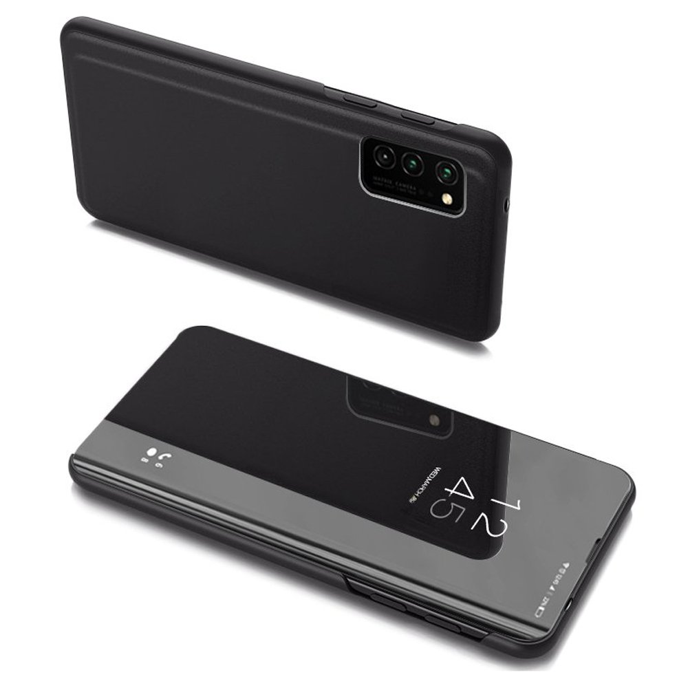 Clear View Asia flip cover Samsung Galaxy A03s (166.5) musta