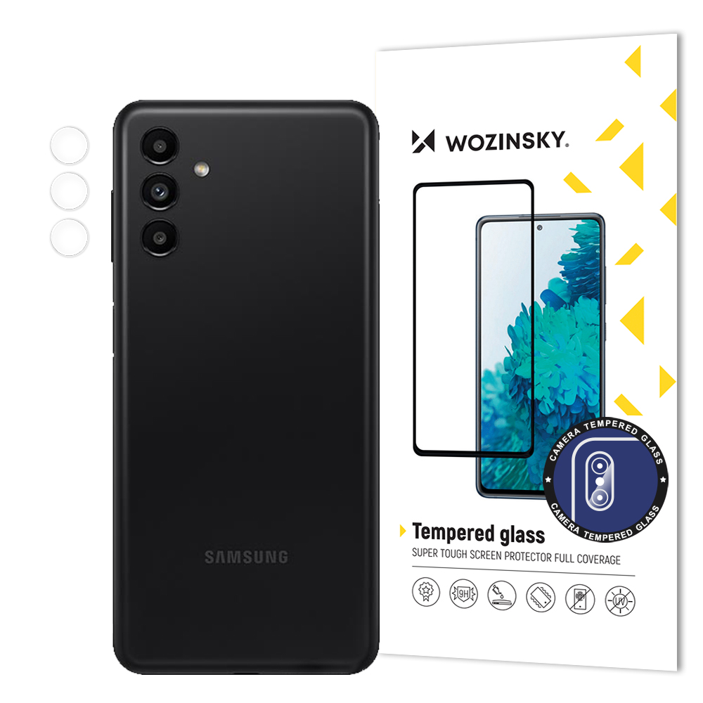 Wozinsky Camera Glass 9H karkaistu lasi kaikille kameroille Samsung Galaxy A13 5G kamera
