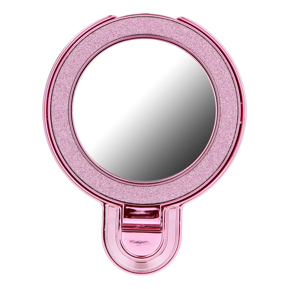 Puhelinteline CIRCLE MIRROR - tarrakiinnitys - vaaleanpunainen