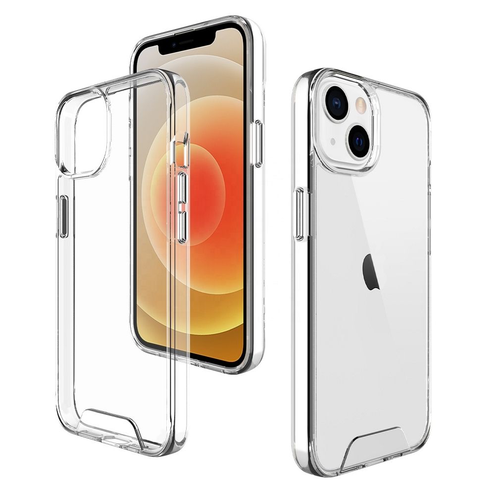 Suojakuori iPhone 13:lle - kirkas 2 mm Box läpinäkyvä